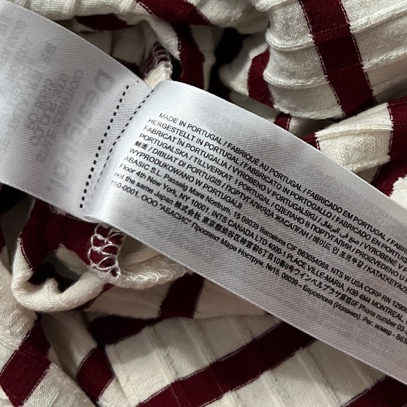 Desigual Women’s Floral Lace Striped Fine Knit Sweater -Made in Portugal- XL - Picture 13 of 13